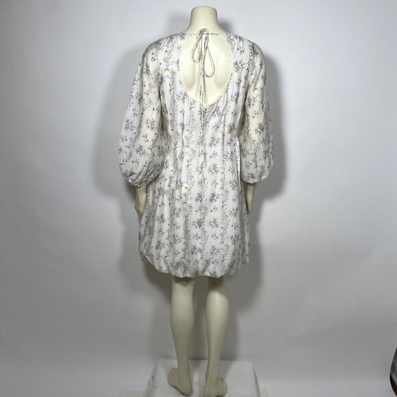 BROCK COLLECTION x H&M White Floral Mini Dress - Picture 5 of 9